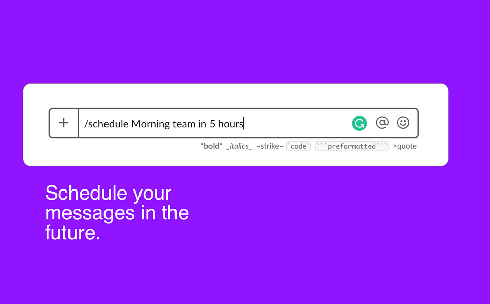 Slack Message Scheduler