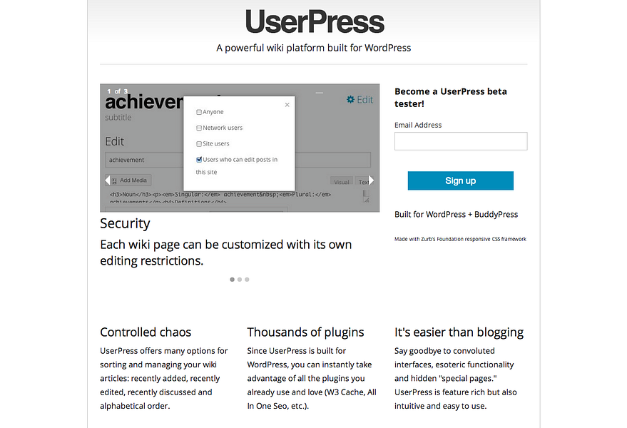 UserPress