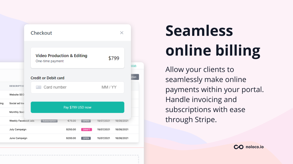 Noloco Client Portal Builder