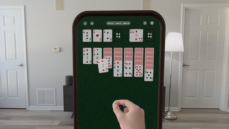 Screenshot of Spatial Solitaire - Card Game