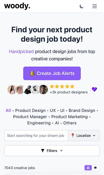 Woody Jobs