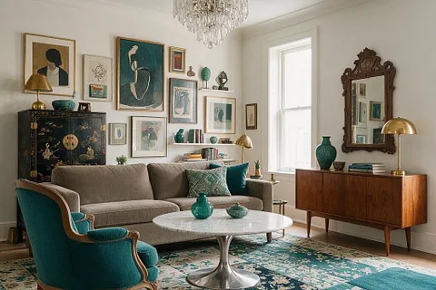 A room in the Eclectic style