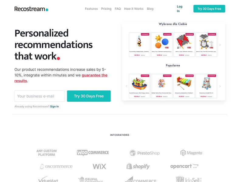 Recostream