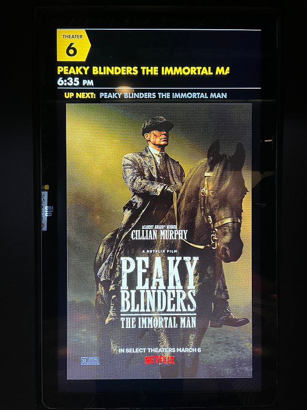 Portrait of a man with a serious expression, styled as a character from Peaky Blinders.