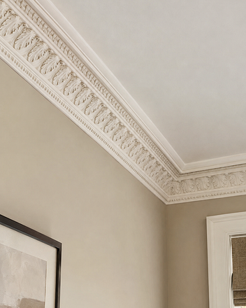 Cornice in interior design