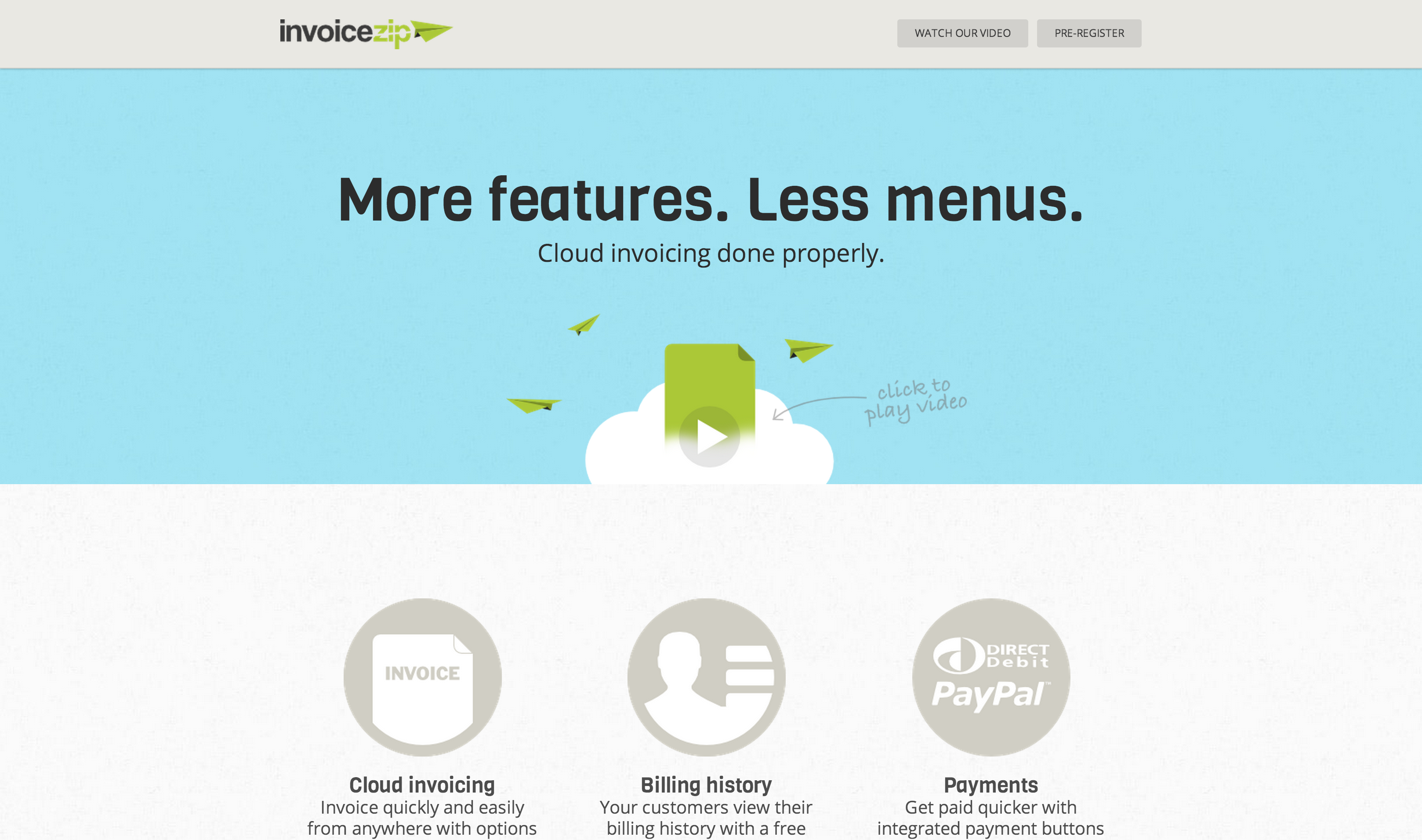 InvoiceZip: A cloud invoicing service | BetaList