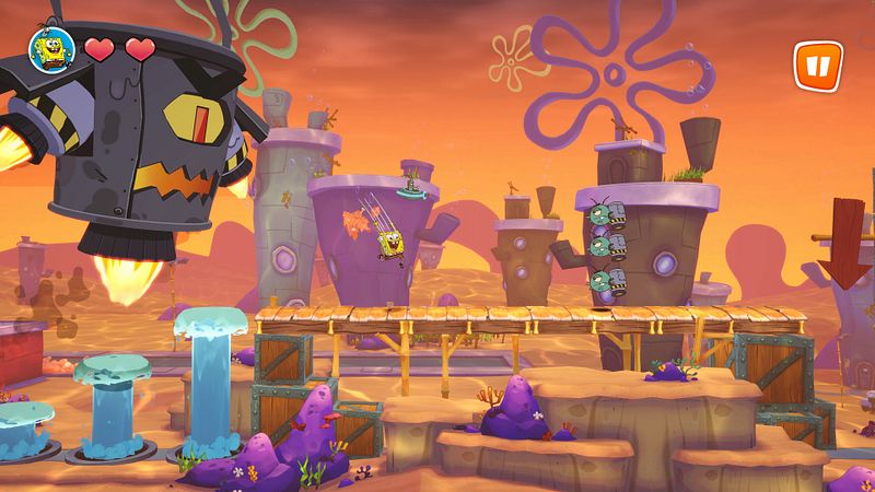 Screenshot of SpongeBob: Patty Pursuit 2