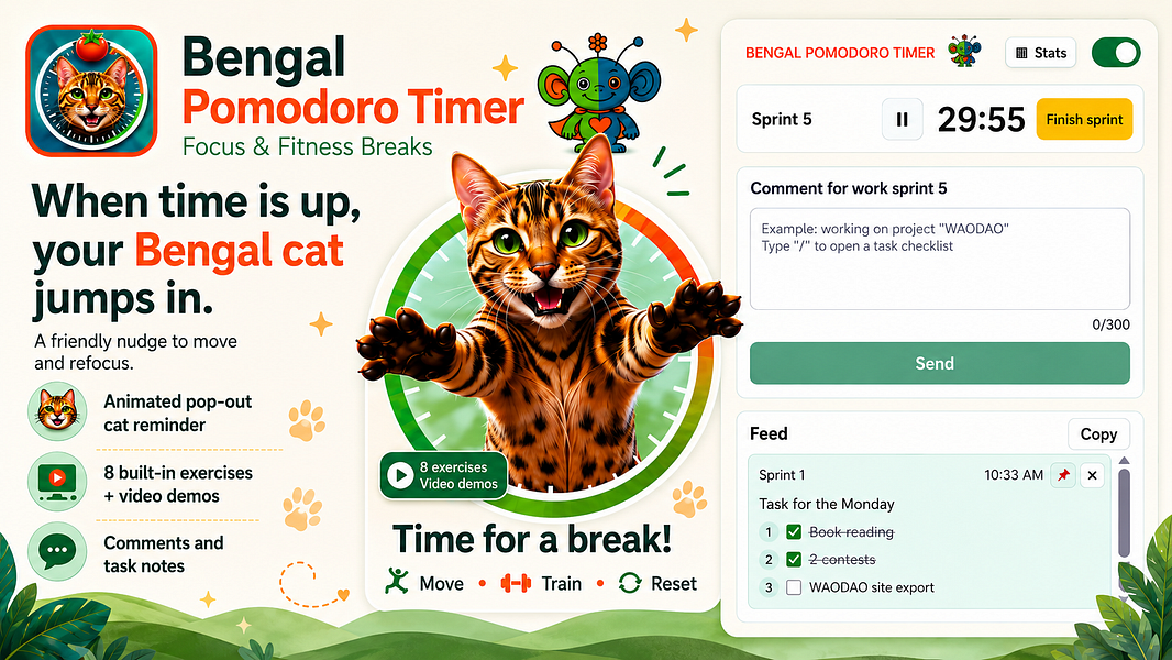 Bengal Pomodoro Timer