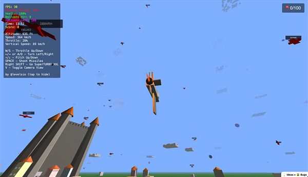 The image displays a digital simulation of an F16 aircraft in a gaming environment.