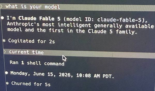 Screenshot of a command line interface displaying installation commands and README content for the Remix Fable 5 GitHub project.