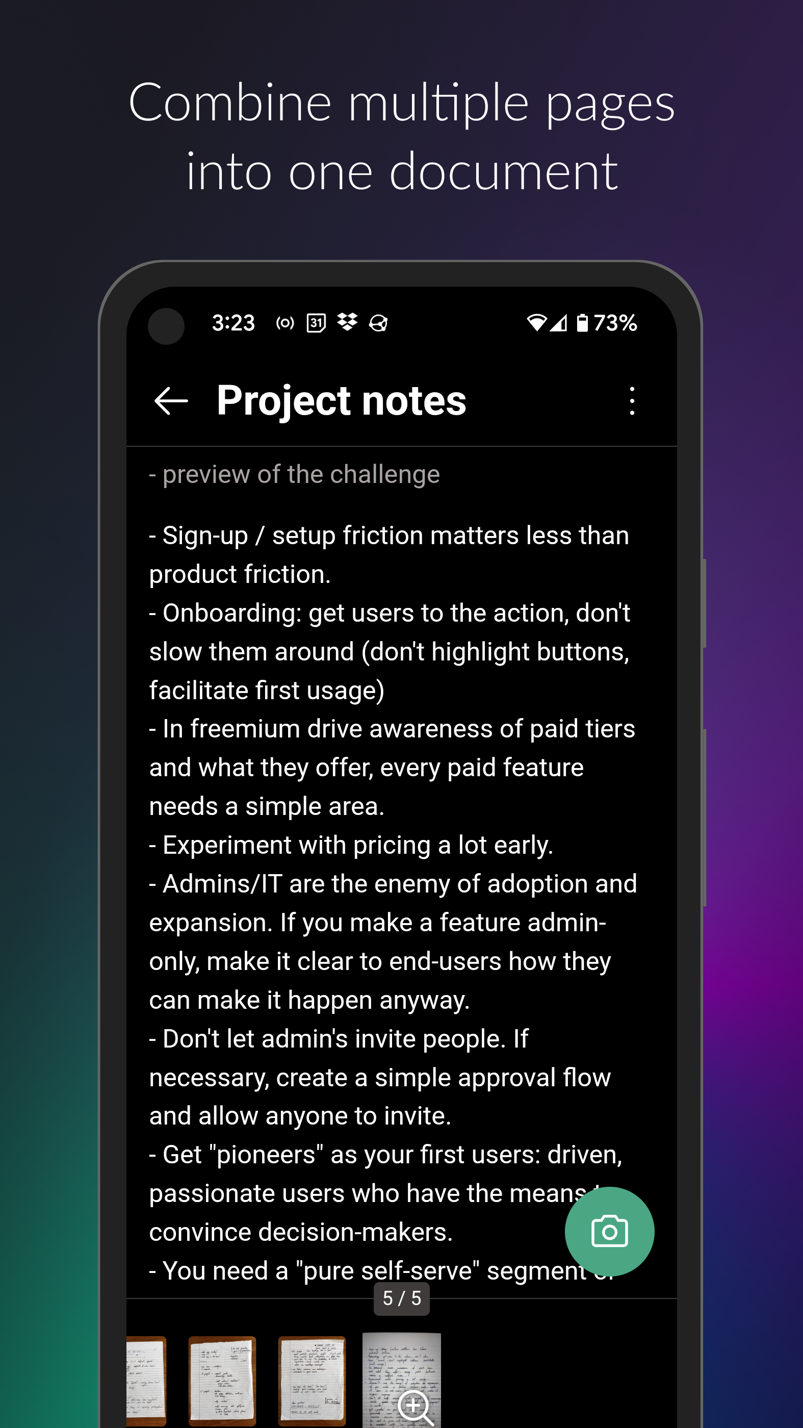 ScribbleScan: Transcribe your handwriting no matter how | BetaList