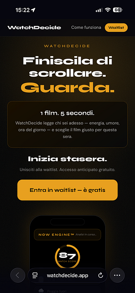 WatchDecide