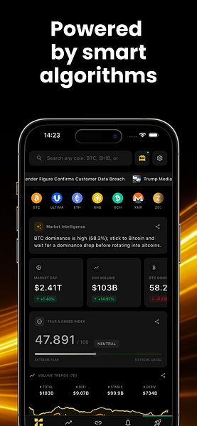 Flicker: Crypto Stock Signals