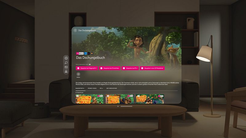 Screenshot of MagentaTV: TV & Streaming