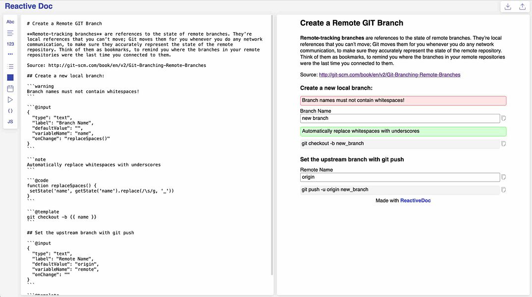 ReactiveDoc