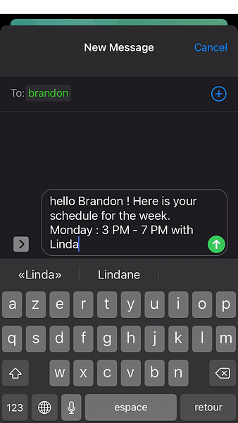 Simple SMS Service