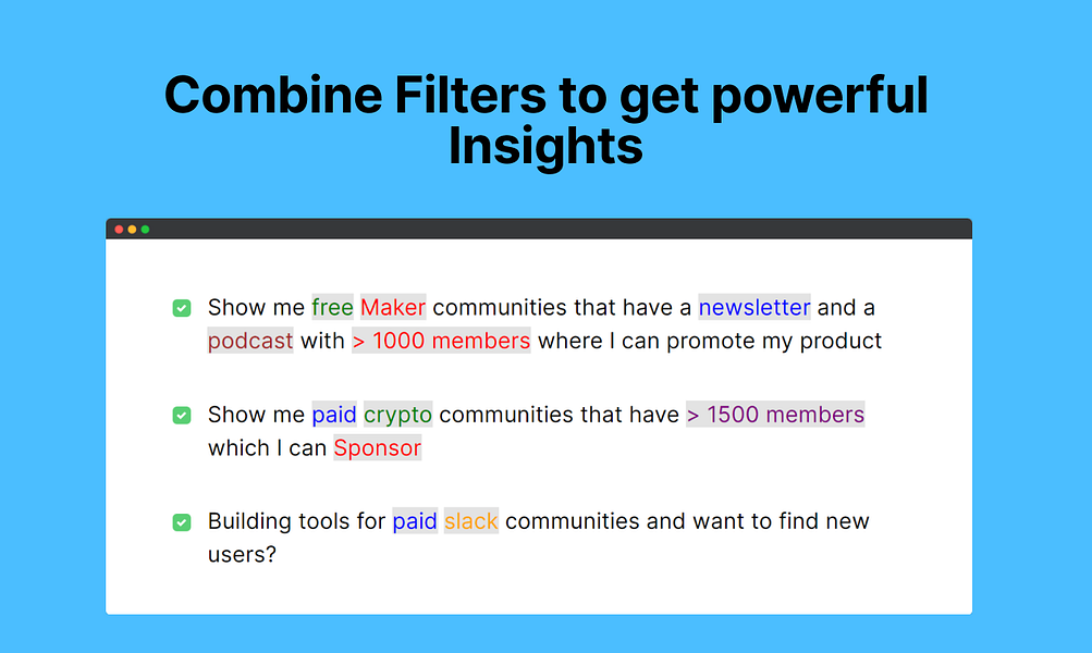 Community List