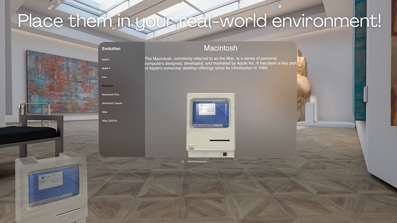 Screenshot of Lisa: Evolution Museum