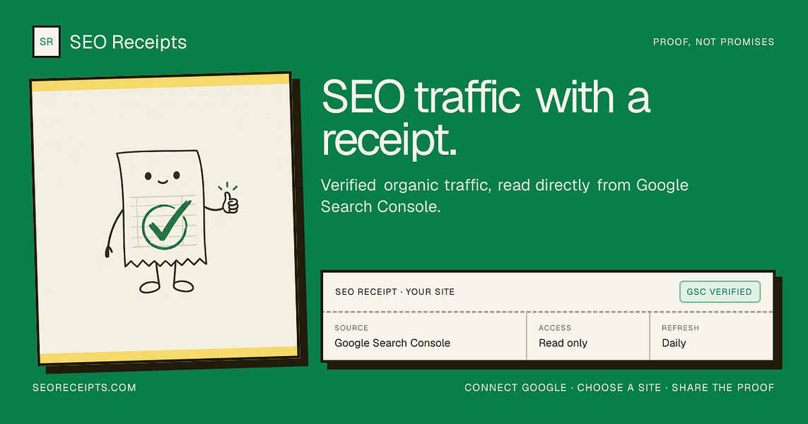SEO Receipts