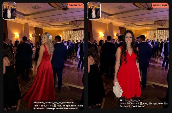 Close-up portrait of a young person with highlighted facial features and vibrant makeup, showcasing artistic photo retouching effects.