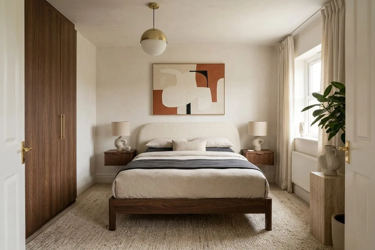 The same bedroom in the Modern style