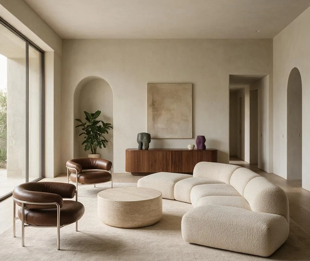 A living room in the Modern style