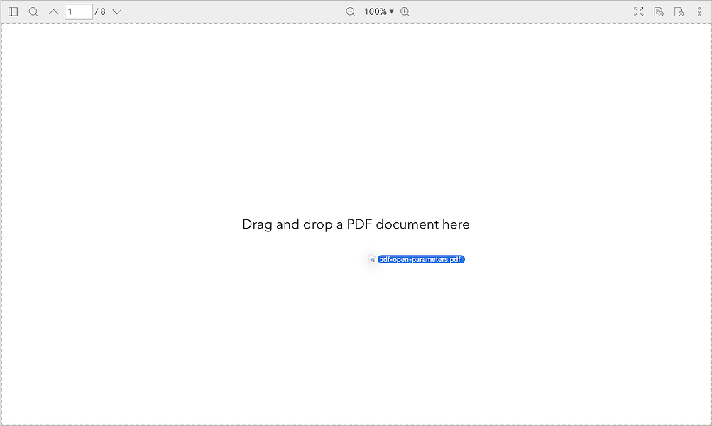 React PDF viewer