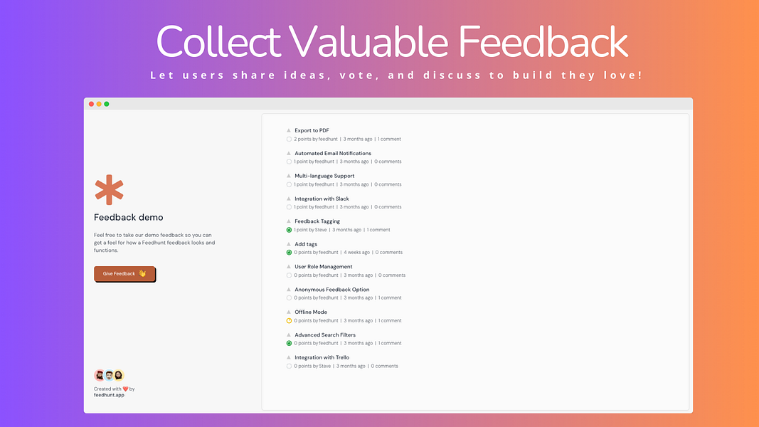 Feedhunt
