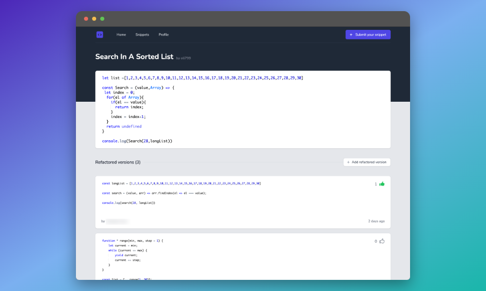 RefactorJs