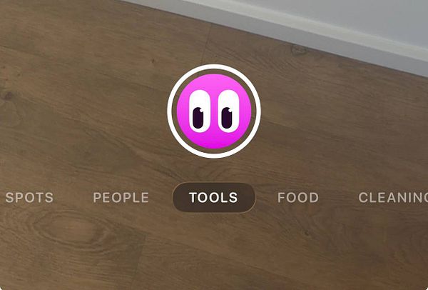 Camera screen interface showing a Collection Selector dropdown with options including 'Auto', 'ML CRAFT', 'MILK', and 'PLASTIC', along with typical camera controls.