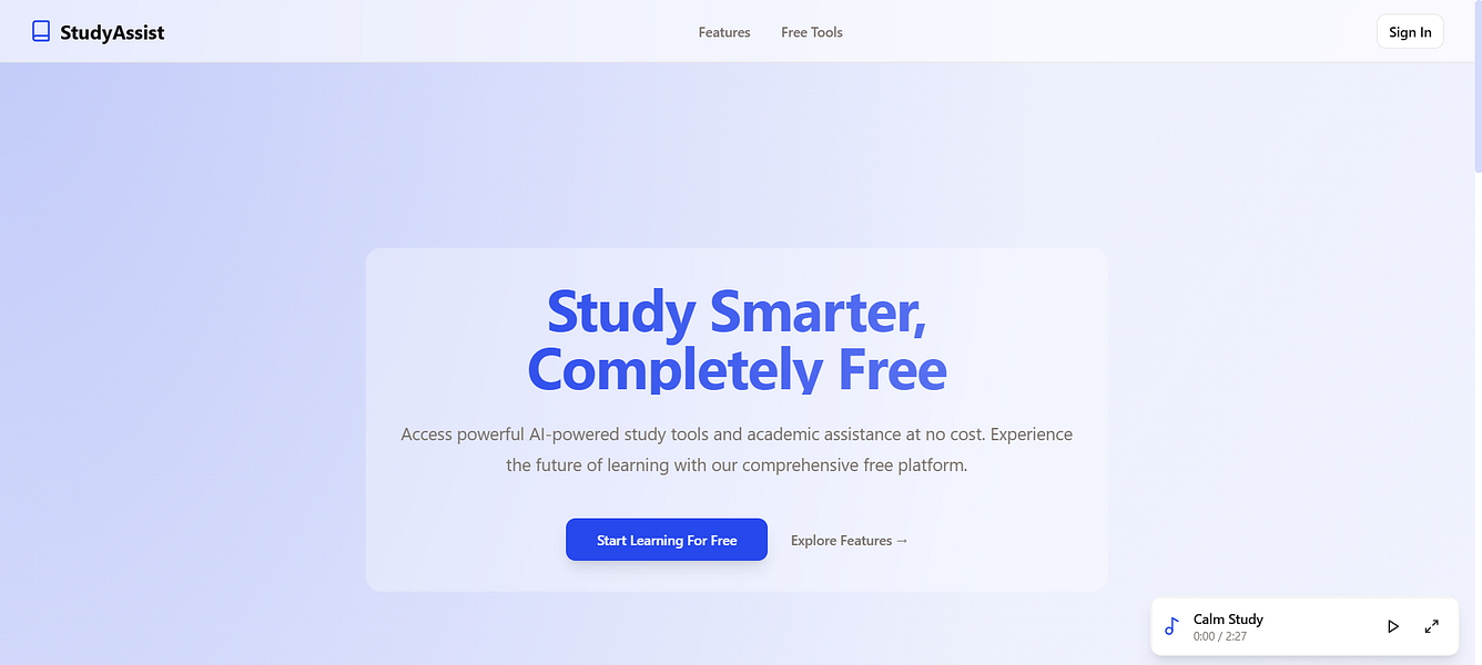 StudyAssist