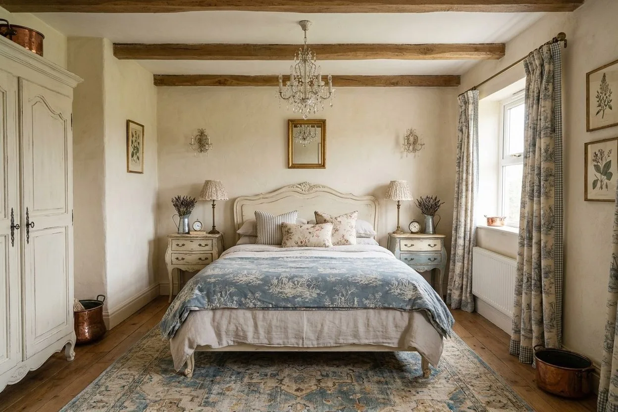 The same bedroom in the French Country style