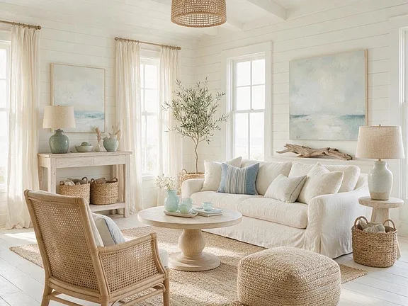 A room in the Coastal style