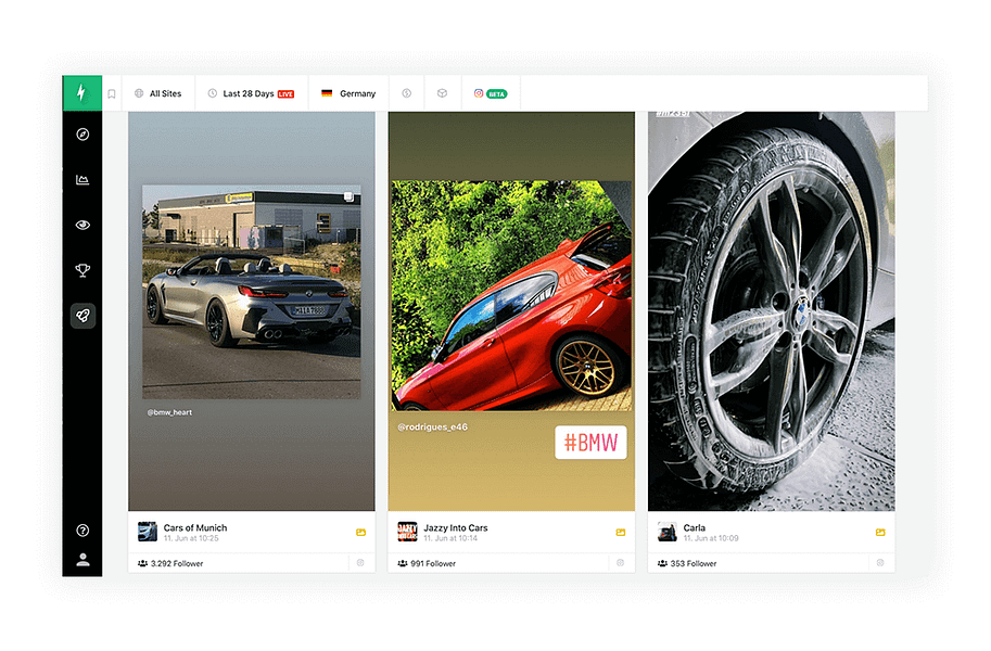 Storyclash Instagram Stories Monitoring
