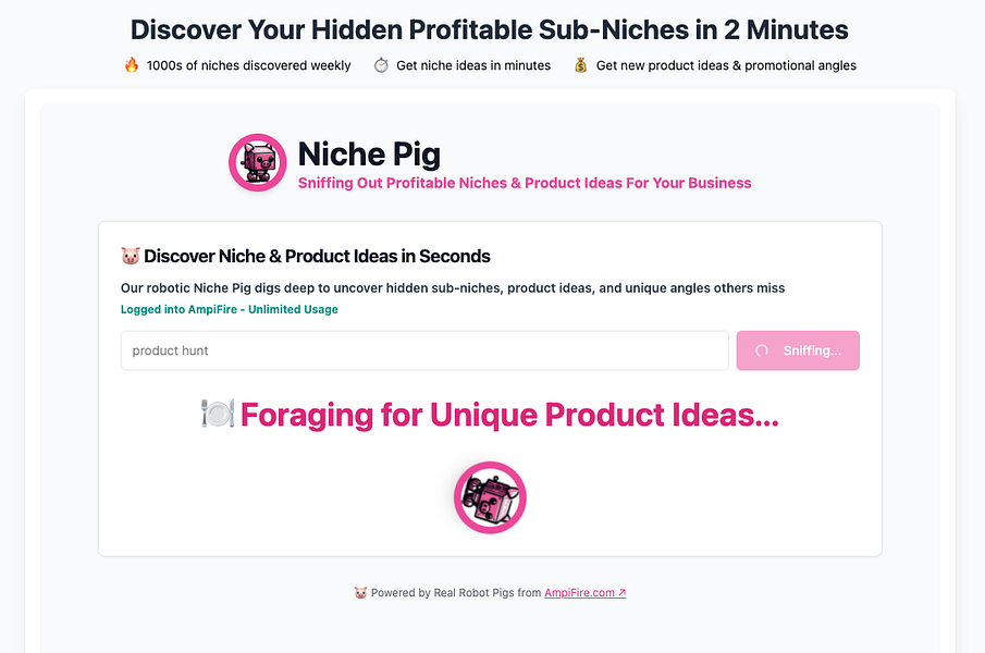 Niche Pig