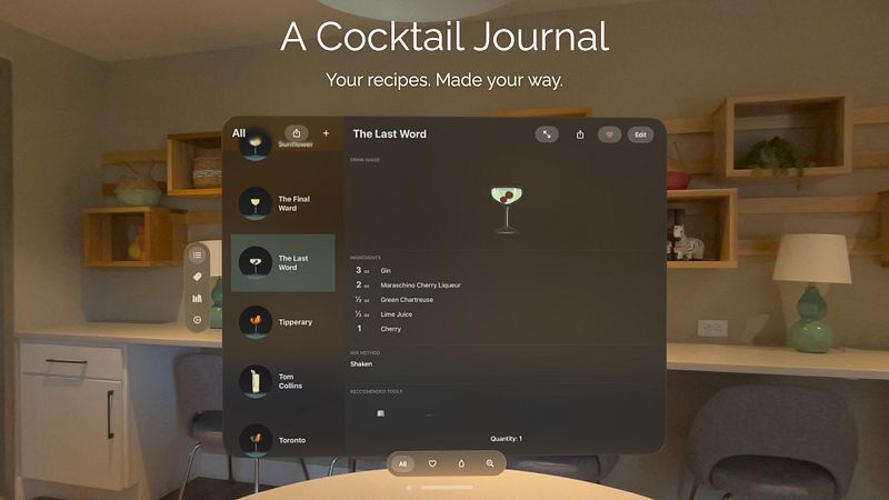 Screenshot of Mixology: The Last Word