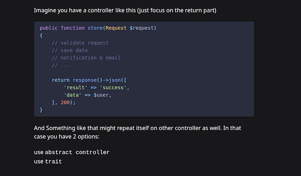 The image displays a code snippet related to a controller function in a programming context.