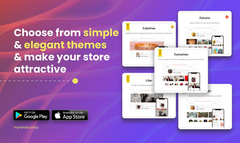 windo - online store builder