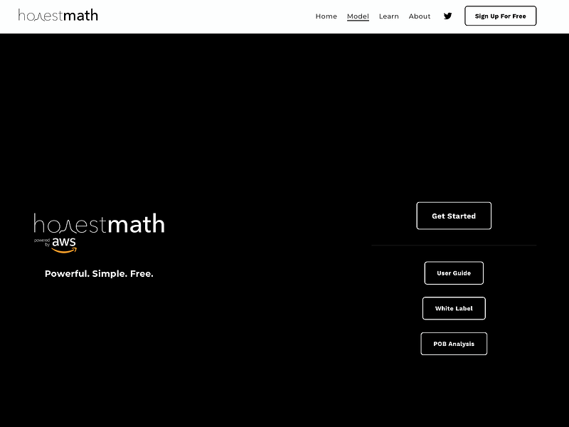 Honest Math