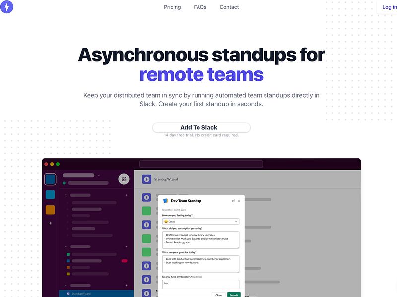 StandupWizard