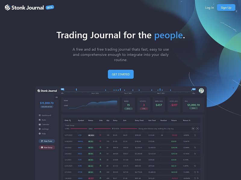 Stonk Journal