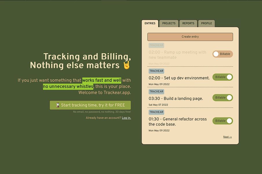 Trackear.app