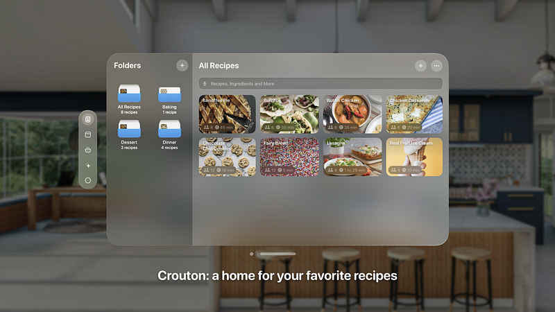 Screenshot of Crouton: Recipe Manager