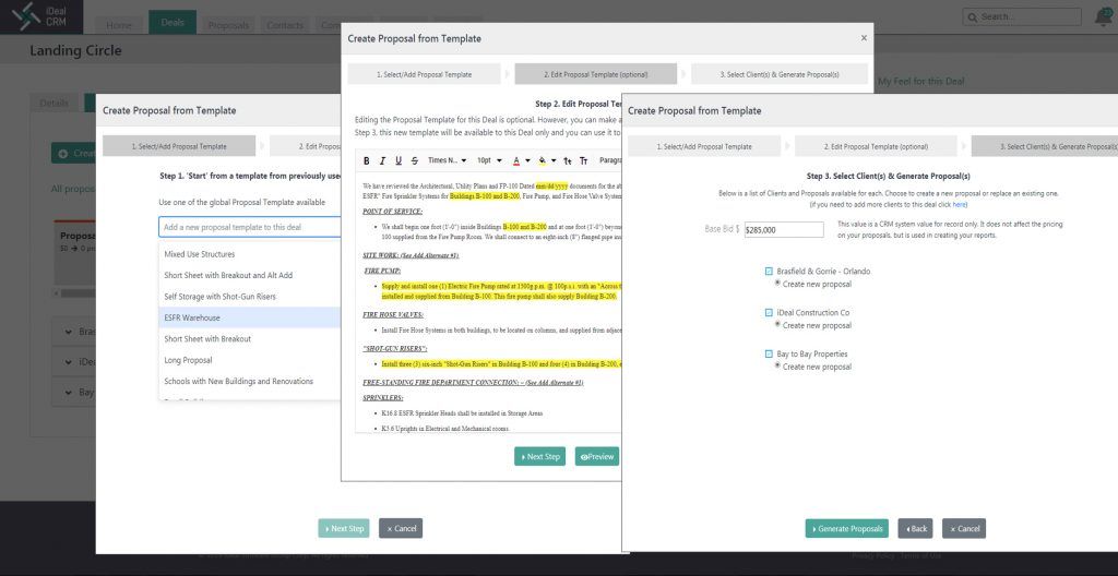 iDeal CRM for Contractors