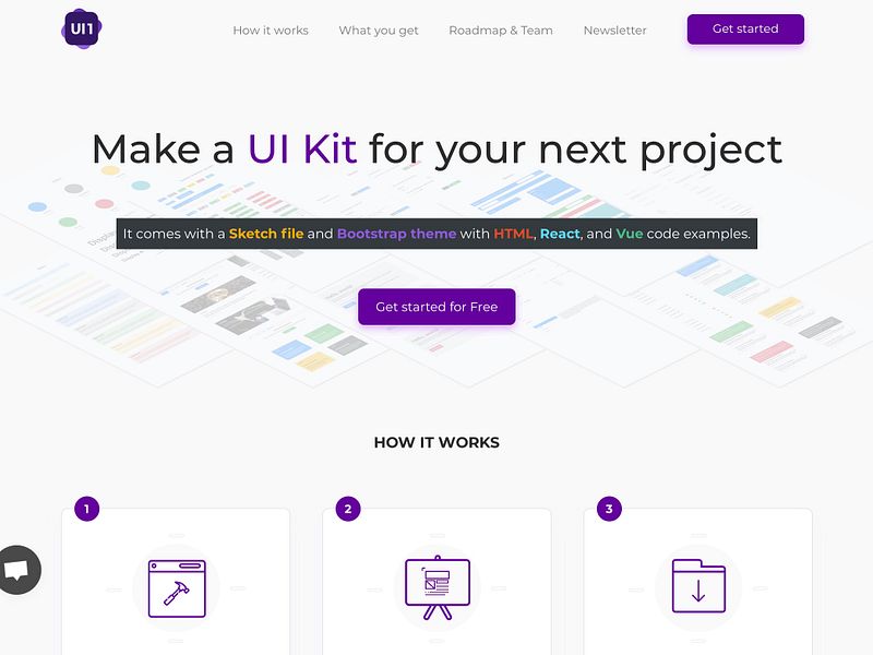UI Kit Generator: Create a UI Kit for your web project - | BetaList