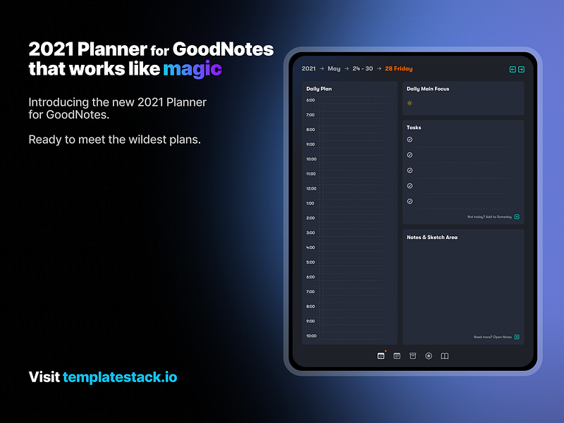2021 Planner for Goodnotes