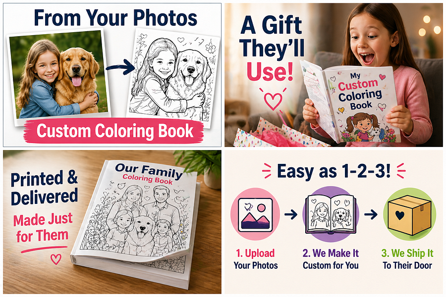 Custom Coloring Pages