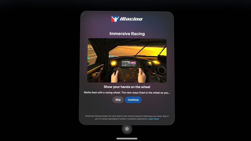 Screenshot of iRacing Connect