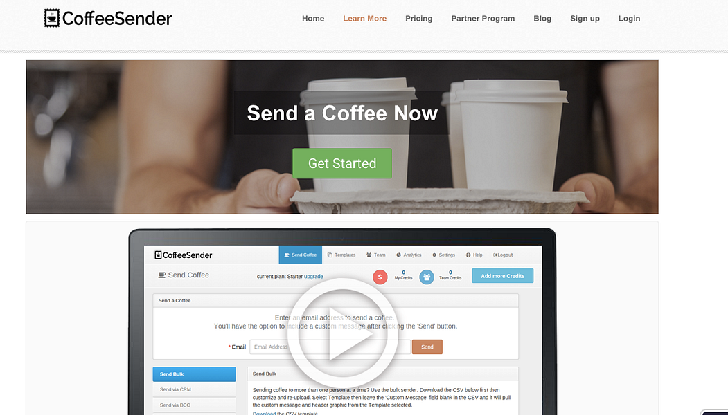 CoffeeSender