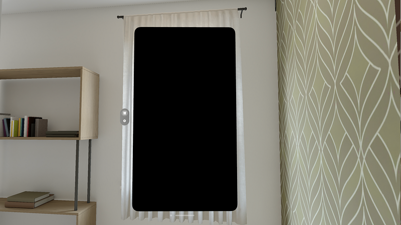 Screenshot of Blackout Curtain